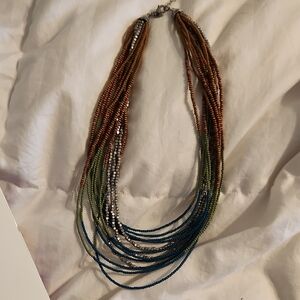 Multicolor Lia Sophia Beaded Necklace